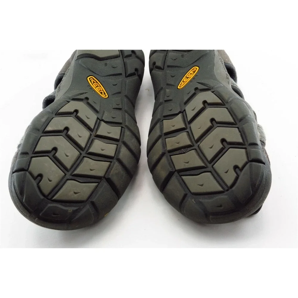KEEN Youth Boys Shoes‎ Size 4 M Gray Fabric Sandals